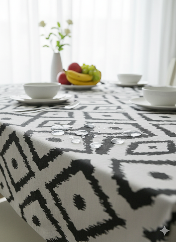 Tischdecke 140x250cm, Water Repellent, Stylisch